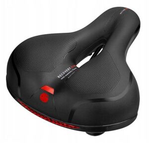 Kényelmes Kerékpáros RT kerékpárnyereg memóriahabbal és fényvisszaverővel - Retoo