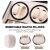 Cutie intors ceasuri iUni, Watch Winder 4 + 6 spatii depozitare, Mahon-Crem 139921413