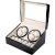 Cutie intors ceasuri iUni, Watch Winder 4 + 6 spatii depozitare, Negru-Crem 139921414