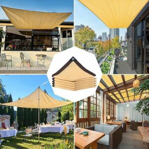 Правоъгълно сенчесто платно в употреба: градина, тераса, събитие на открито - Навес и сянка