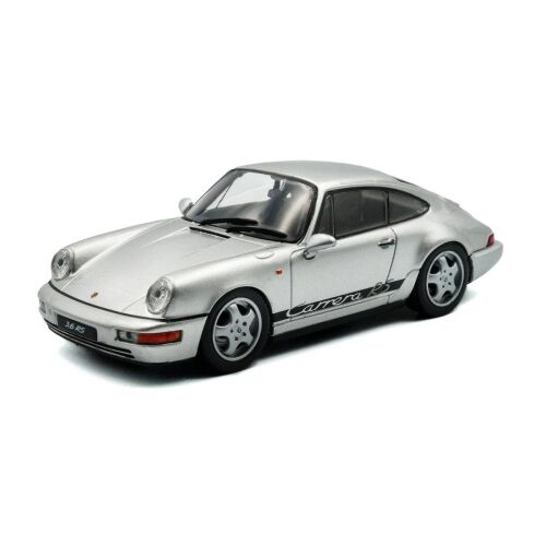 Porsche 911 (964) RS ezüst 1994 Solido modellautó 1:43 méretarány - Modell és makett