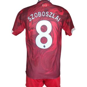 Focimez nadrággal Replika Liverpool Szoboszlai bordó-piros 104 143593531 - Sport & Szabadidő