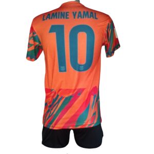 Focimez Replika Barcelona Lamine Yamal narancs-zöld 164 143593569 - Sport & Szabadidő