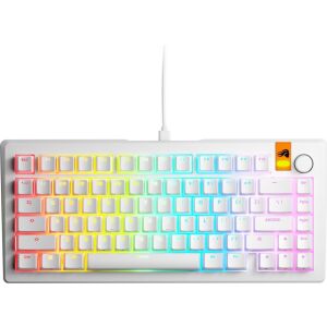 Glorious GMMK 3 HE 75% Prebuilt RGB Mechanical Gaming Keyboard White UK 139927017 - Glorious