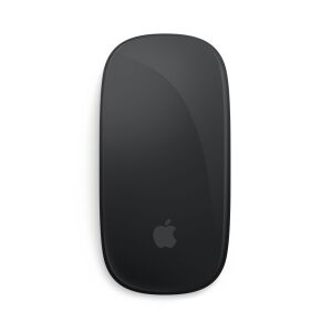 Apple Magic Mouse (2024) Fekete Multi-Touch Felület Felülnézet - Egér