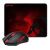 Redragon M601WL-BA Wireless Gaming Mouse and Mouse Pad Combo Black/Red 139927464