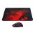 Redragon M601WL-BA Wireless Gaming Mouse and Mouse Pad Combo Black/Red 139927464