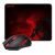 Redragon M601WL-BA Wireless Gaming Mouse and Mouse Pad Combo Black/Red 139927464