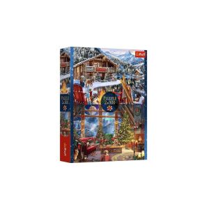 Trefl 2x500 darab Karácsony a hegyekben puzzle doboz - Trefl Puzzle