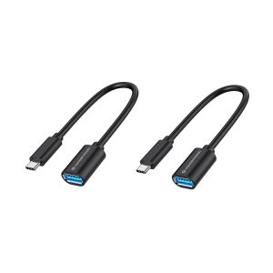 Conceptronic ABBY11B USB-C apa - USB-A anya 3.0 Adapter (2db)