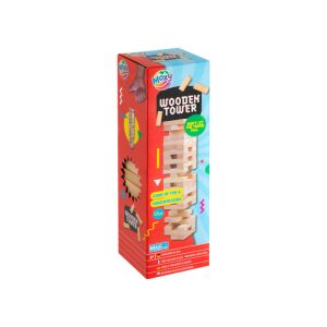 Moxy Toronyépítő ügyességi társasjáték fából Grafix 139933527 - Jenga