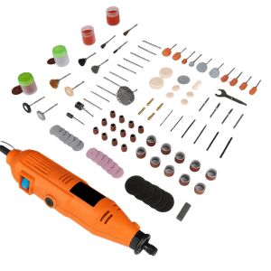 Haina gravírozó és csiszoló készlet – 163 részes, 420W multifunkciós szerszámgéppel H-7009 (BBD) 139934455 - Multifunkciós szerszám