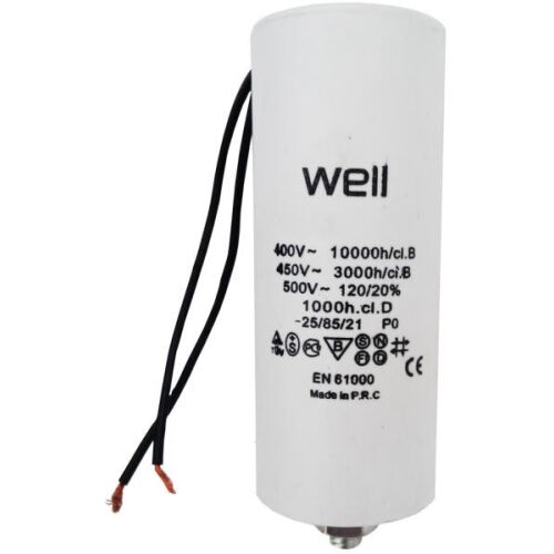 Well MOTOR-RUN-CAPACIT-4UF-400V-WIRE-WELL Motor kondenzátor: 4UF 139935012