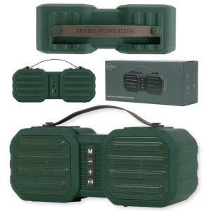 Brainz Power Cube Bluetooth hangszóró,, zöld
