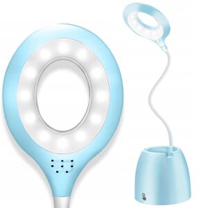 LED asztali lámpa rugalmas karral és rendszerezővel, kék