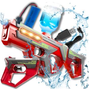 Vízipisztoly Elektromos automata víz 2W1 újratölthető piros 139942947 - Vízipisztoly