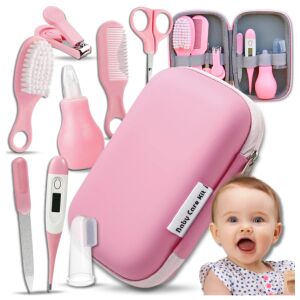 Nagyméretű babaápolási kozmetikai szett Nicekids, rózsaszín 139943051 - Babaápolási szett