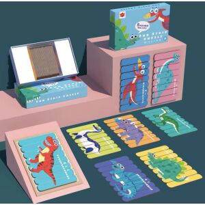 Kirakós rudak Dinoszauruszok Jhtoy-192