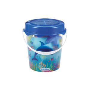 Ecoiffier delfines homokozó vödörkészlet kiegészítőkkel, 12 részes. 139944232 - Szabadtéri játék és felszerelés