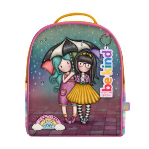 Santoro Gorjuss Be Kind To Each Other Vorschulrucksack Vorderansicht - Schreibwaren & Schreibmaterial
