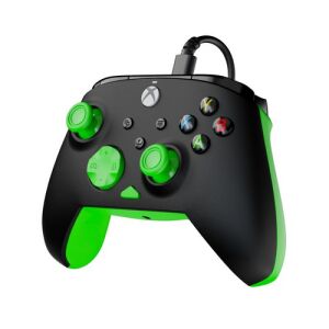 Turtle Beach Rematch Core, Xbox Series X|S, Xbox One, PC, Black/Green, Controler cu fir 139946133 - Turtle Beach