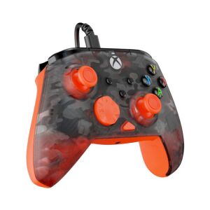 Turtle Beach Rematch Core, Xbox Series X|S, Xbox One, PC, Ghost Black Camo/Orange, Kabelgebundener Controller 139946144 - Controller