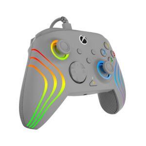 Turtle Beach Afterglow Wave, Xbox Series X|S, Xbox One, PC, Hall-Effect, RGB, Sivá, Káblový ovládač 139946143 - Turtle Beach