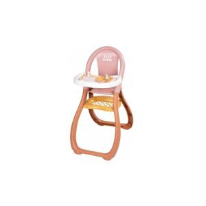 Smoby Baby Nurse Oranžová stolička na kŕmenie pre bábiky - Smoby