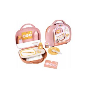 Smoby 220385 Baby Nurse pelenkázó szett bőröndben - Orange
