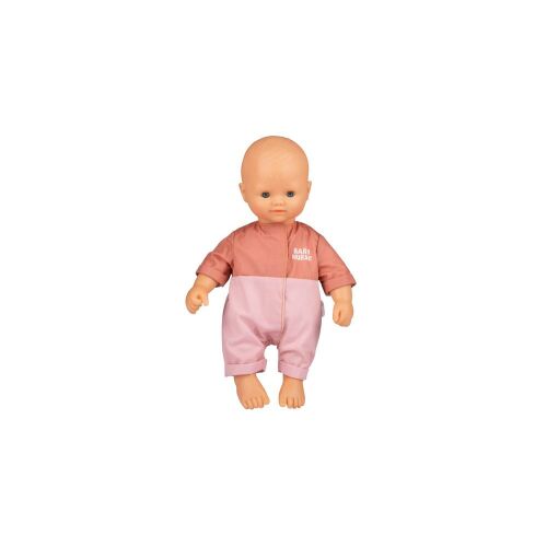 Smoby Baby Nurse baba, 32cm, narancs és rózsaszín ruhában - Smoby
