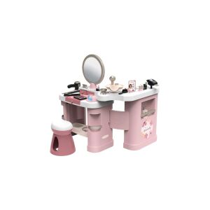 Smoby My Beauty Center Flower - Toaletka dla dzieci Zestaw do zabawy - Smoby Toaletka, zestaw do makijażu, perfumy