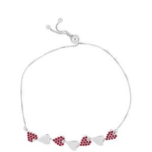 Ezüst Karkötő Madagaszkári Rubinnal, Y61306 139957175 - Női kiegészítő