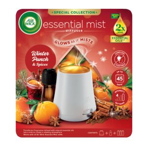 Air Wick Essential Mist Diffúzor Téli Puncs és Fűszerek, vezeték nélküli és hordozható légfrissítő - Műszaki cikk & Elektronika