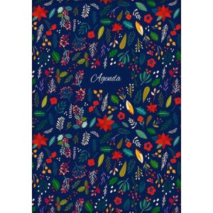 Naptár, tervező, A5, heti, DAYLINER, "Colors", Folk 139958901 - Irodai kiegészítő