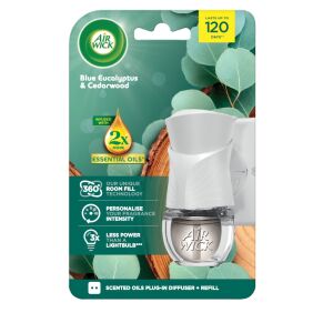 Air Wick Blue Eucalyptus & Cedarwood Scented Oil Plug-In Diffuser Refill - Air Freshener