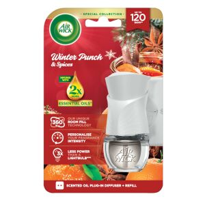 Air Wick Winter Punch & Spices Wkład do elektrycznego odświeżacza powietrza - Air Wick Elektryczny odświeżacz powietrza