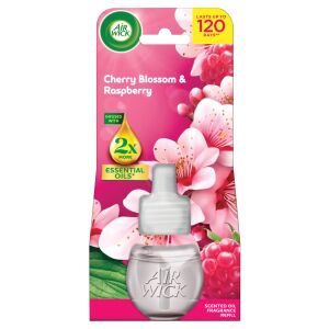 Air Wick Rezervă ulei parfumat Cherry Blossom & Raspberry, durează până la 120 de zile - Curatenie