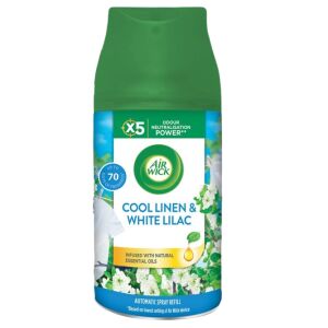 Air Wick Freshmatic Cool Linen & White Lilac punjenje za automatski osvježivač zraka u spreju - Automatski osvježivač zraka