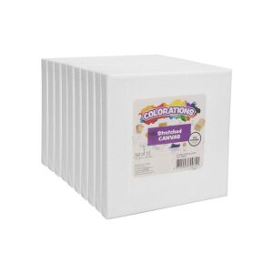 Colorations - 10 x 10 cm-es festővászon, 10 darab 139963441 - Festővászon