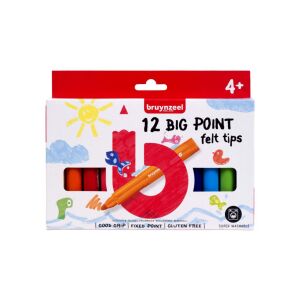 Bruynzeel Kids BIG Point filctoll szett 12 139964330 - Filctoll