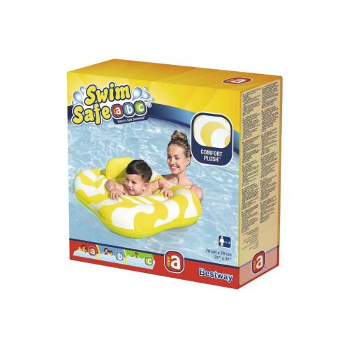 Bestway Comfort Plush Wavy Square úszóülés, 12 éves korig 139964813