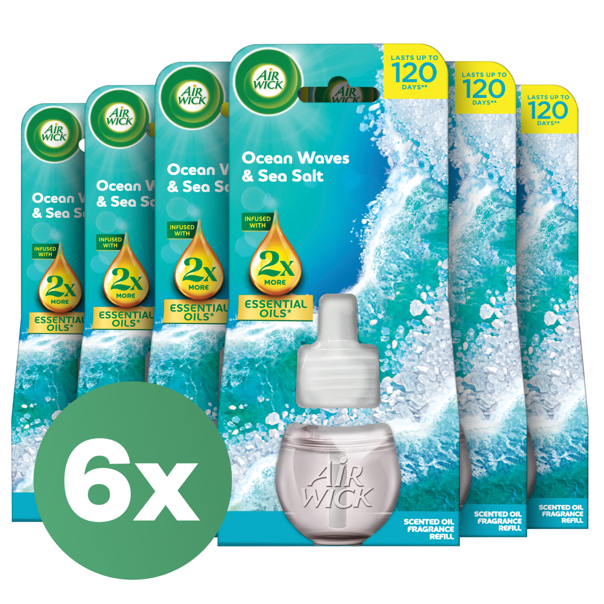 E-shop Náplň Air Wick Ocean Breeze a morská soľ do elektrického osviežov...