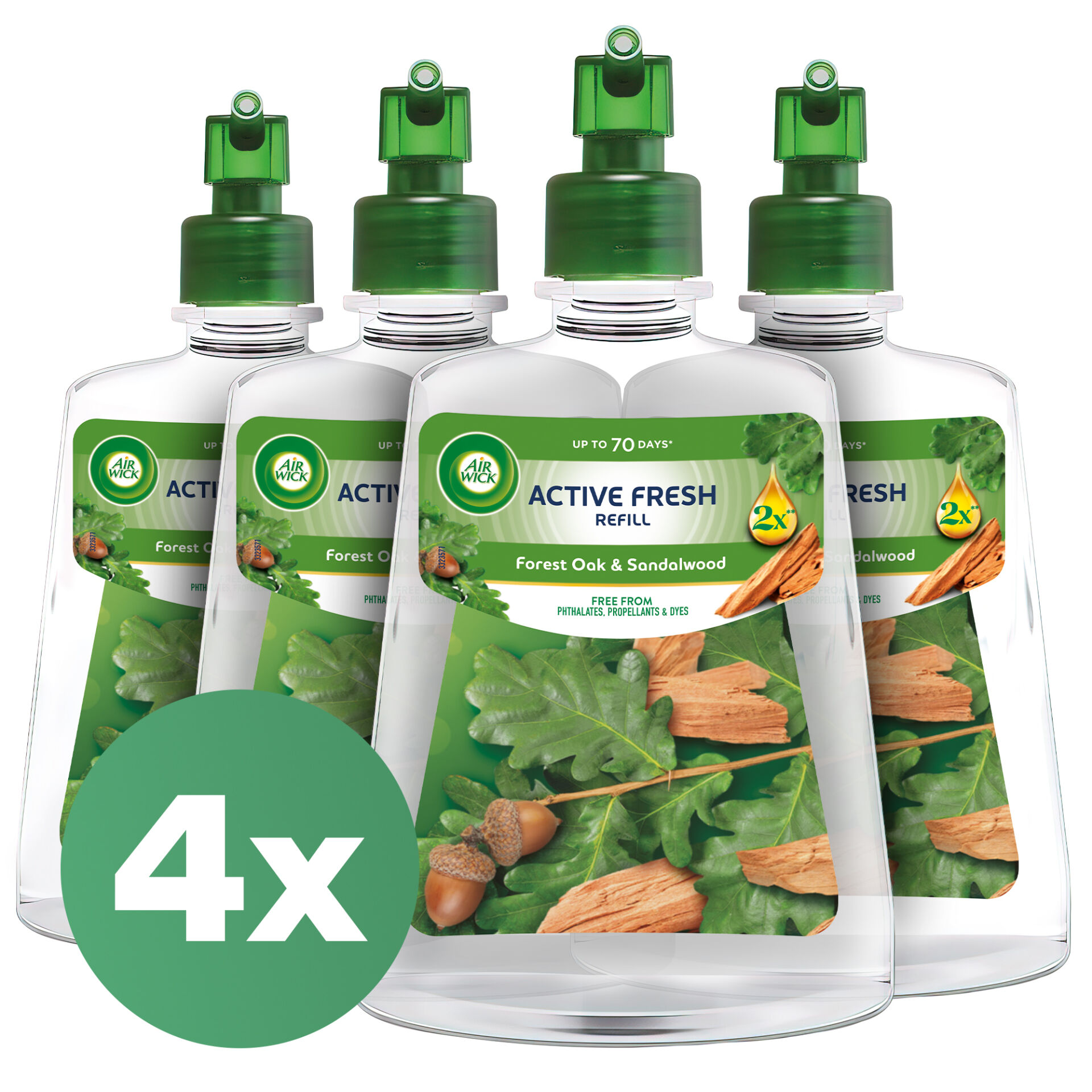 E-shop Air Wick Active Fresh Forest Oak and Sandalwood Náplň do automati...