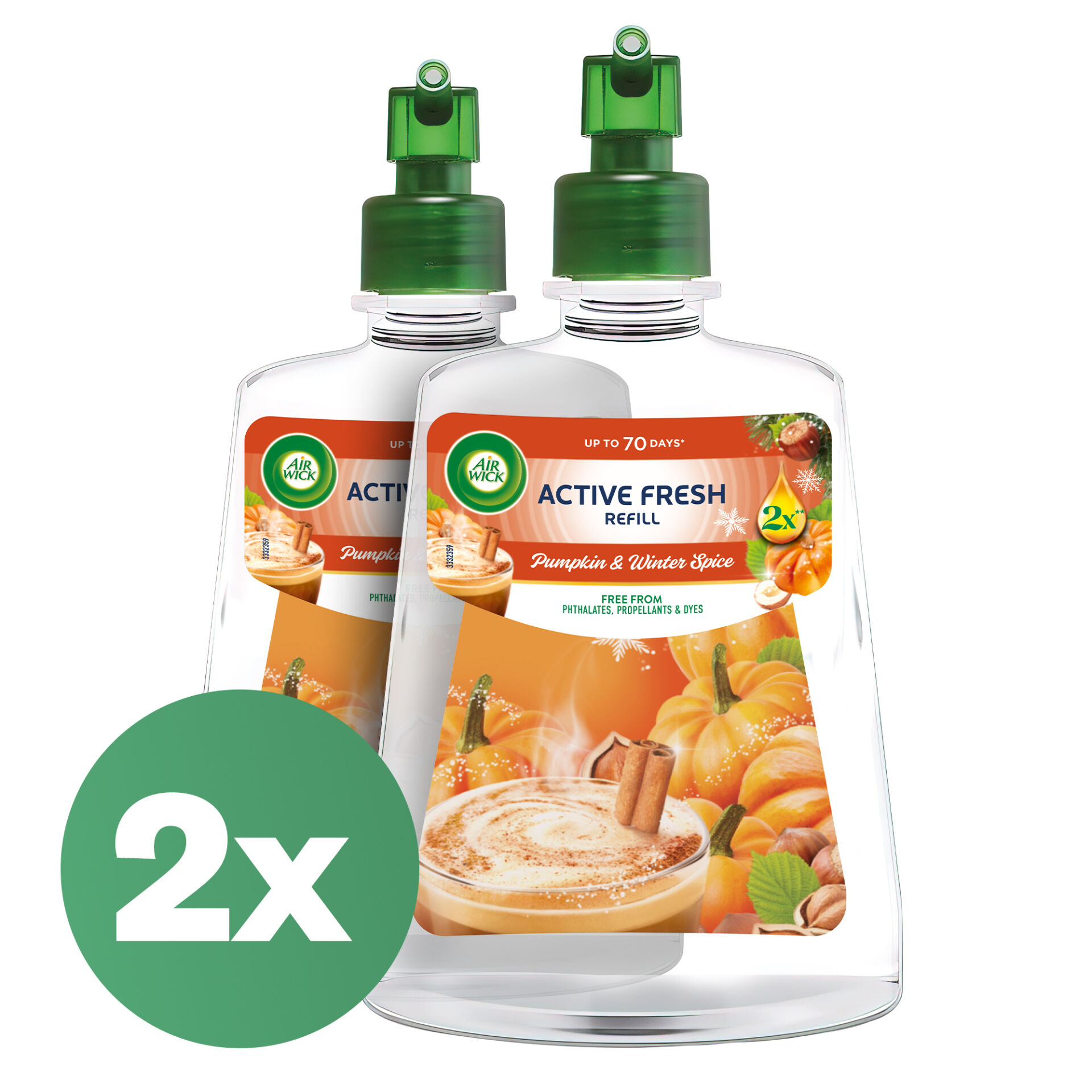 E-shop Air Wick Active Fresh Spicy Pumpkin Magic Náplň do automatického...