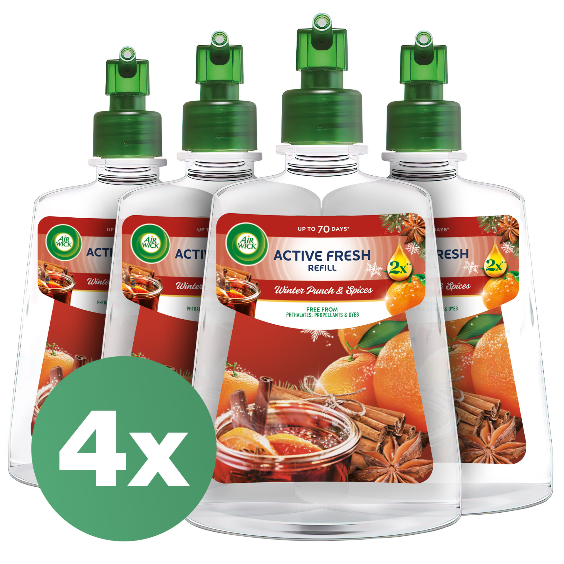 E-shop Air Wick Active Fresh Fruit Winter Punch Náplň do automatického o...