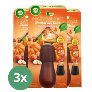 Air Wick Essential Mist Punjenje za difuzor mirisa bundeve i začina, 3 komada - Čišćenje