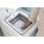 Candy TCA483D2-S top load washing machine, loading clothes