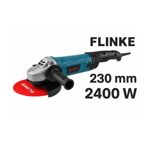 Flinke 2400W 230mm sarokcsiszoló vágáshoz, csiszoláshoz és polírozáshoz