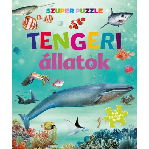 Szuper puzzle - Tengeri állatok 139974321