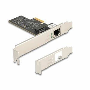 Delock PCI Express x1 kártya - 1 x RJ45 5 Gigabit LAN (81260) 139978405 - PCI hálózati kártya